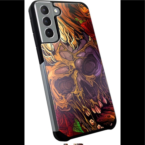 Skull 💀 🧟‍♂️ slim case for Galaxy S21 5G - Picture 1 of 2